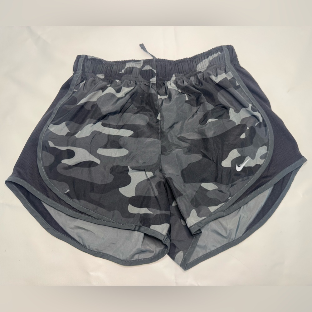 Nike Gray Athletic Camouflage Shorts